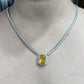 SILVER CZ NECKLACE