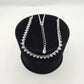 SILVER CZ NECKLACE