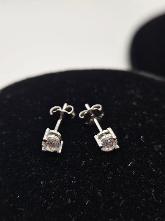 SILVER CZ NECKLACE
