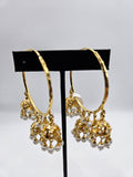 GOLD PLATED SILVER EARRING