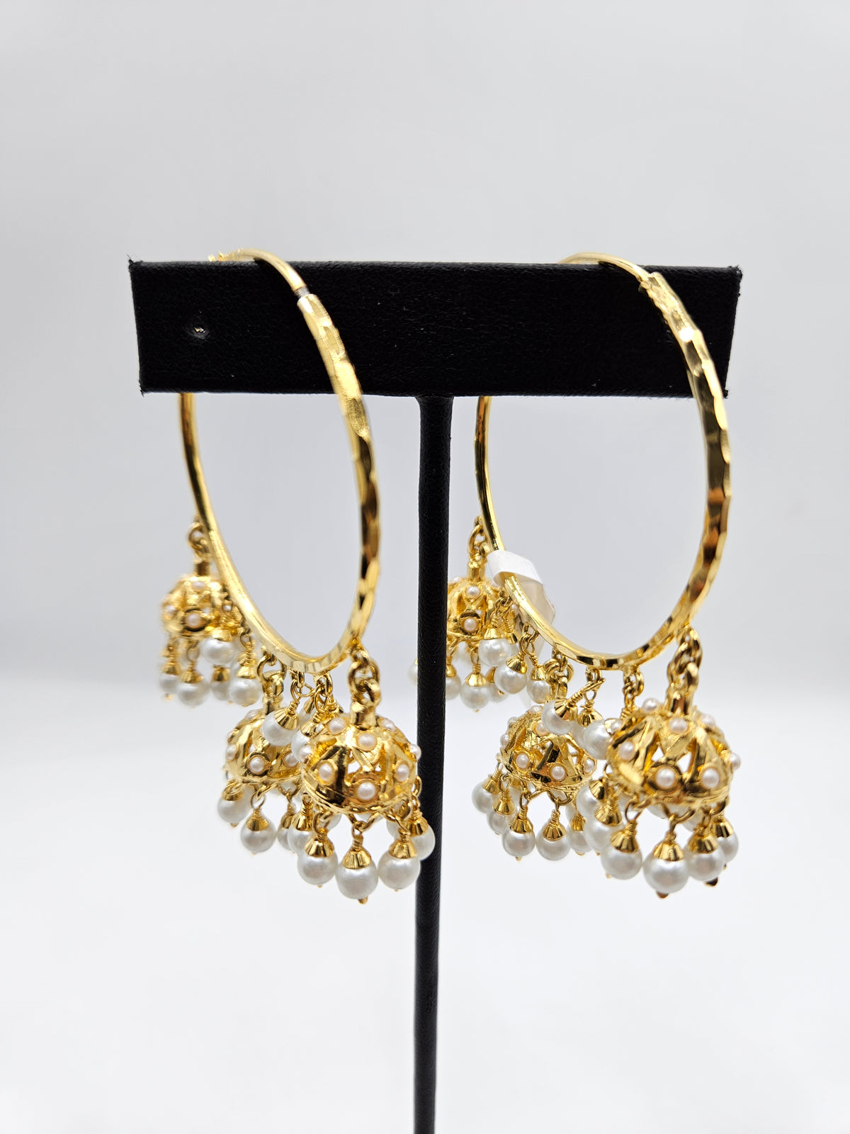 GOLD PLATED SILVER EARRING