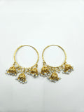GOLD PLATED SILVER EARRING