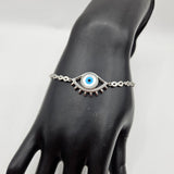 EVIL EYE SILVER BRACELET