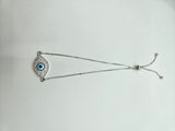 EVIL EYE SILVER BRACELET
