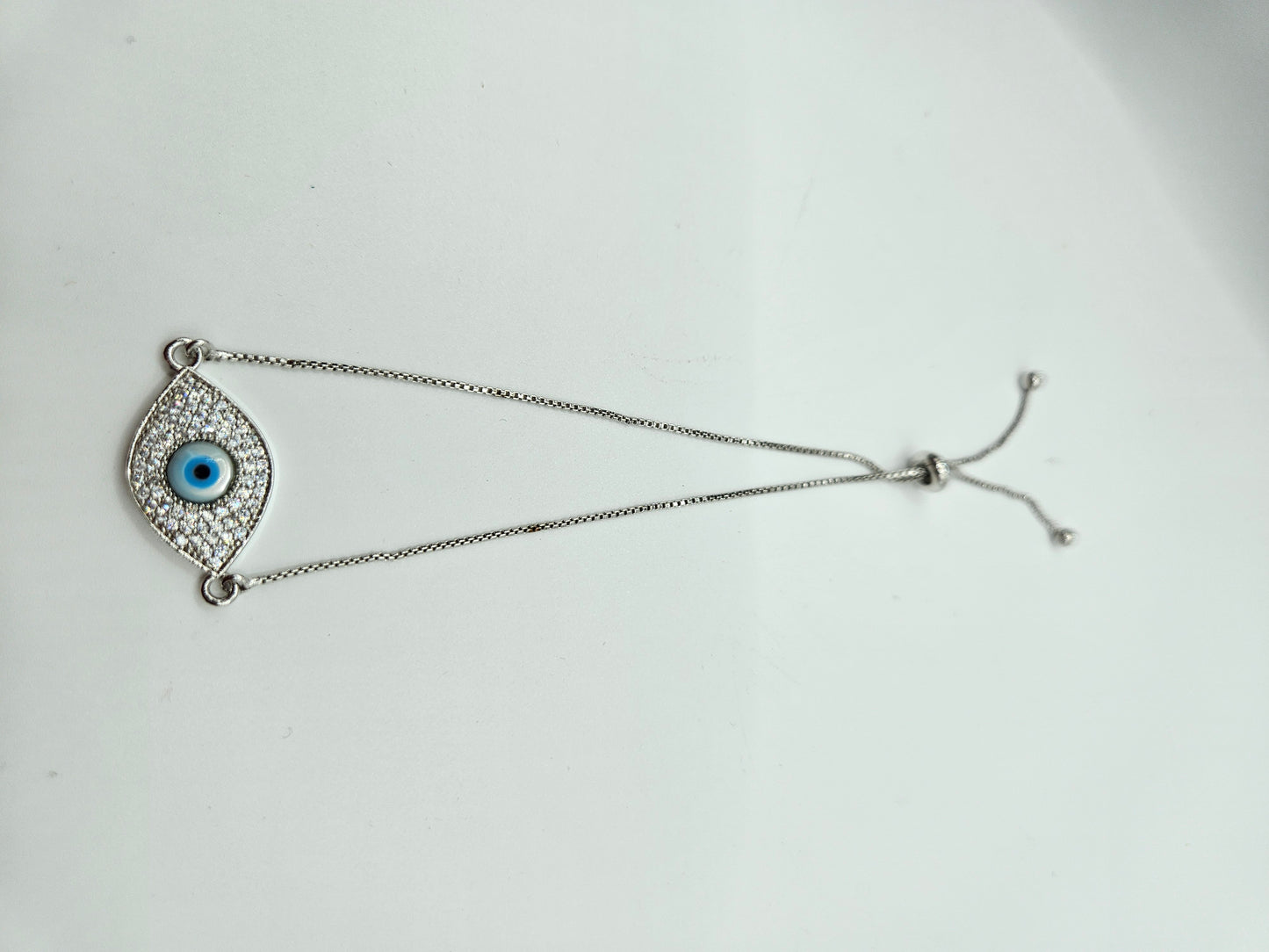 EVIL EYE SILVER BRACELET
