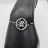 EVIL EYE SILVER BRACELET