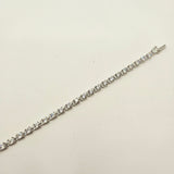 SILVER TENNIS BRACELET
