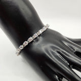 SILVER TENNIS BRACELET