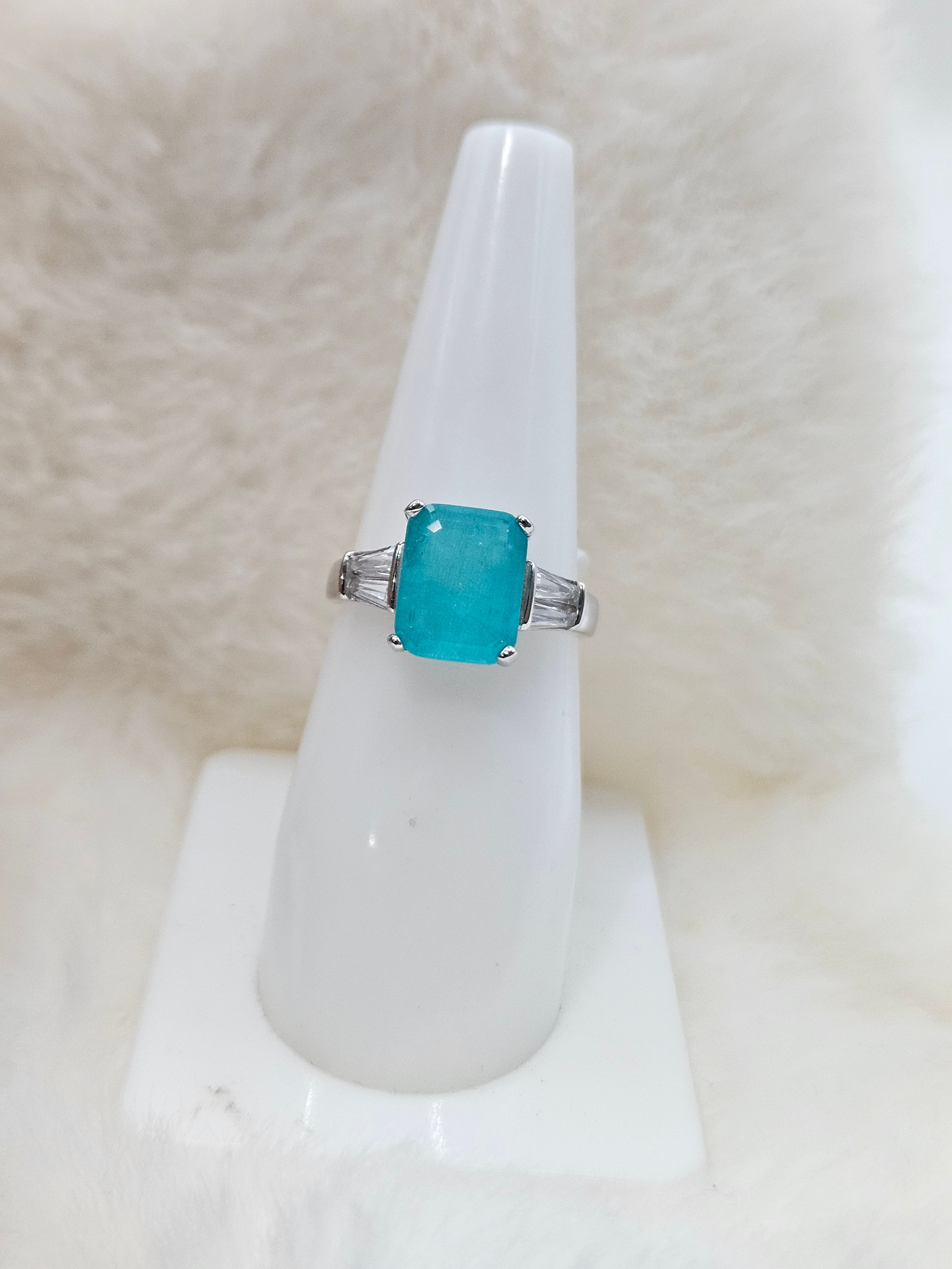 SILVER CZ STUDDED RING (Copy) (Copy)