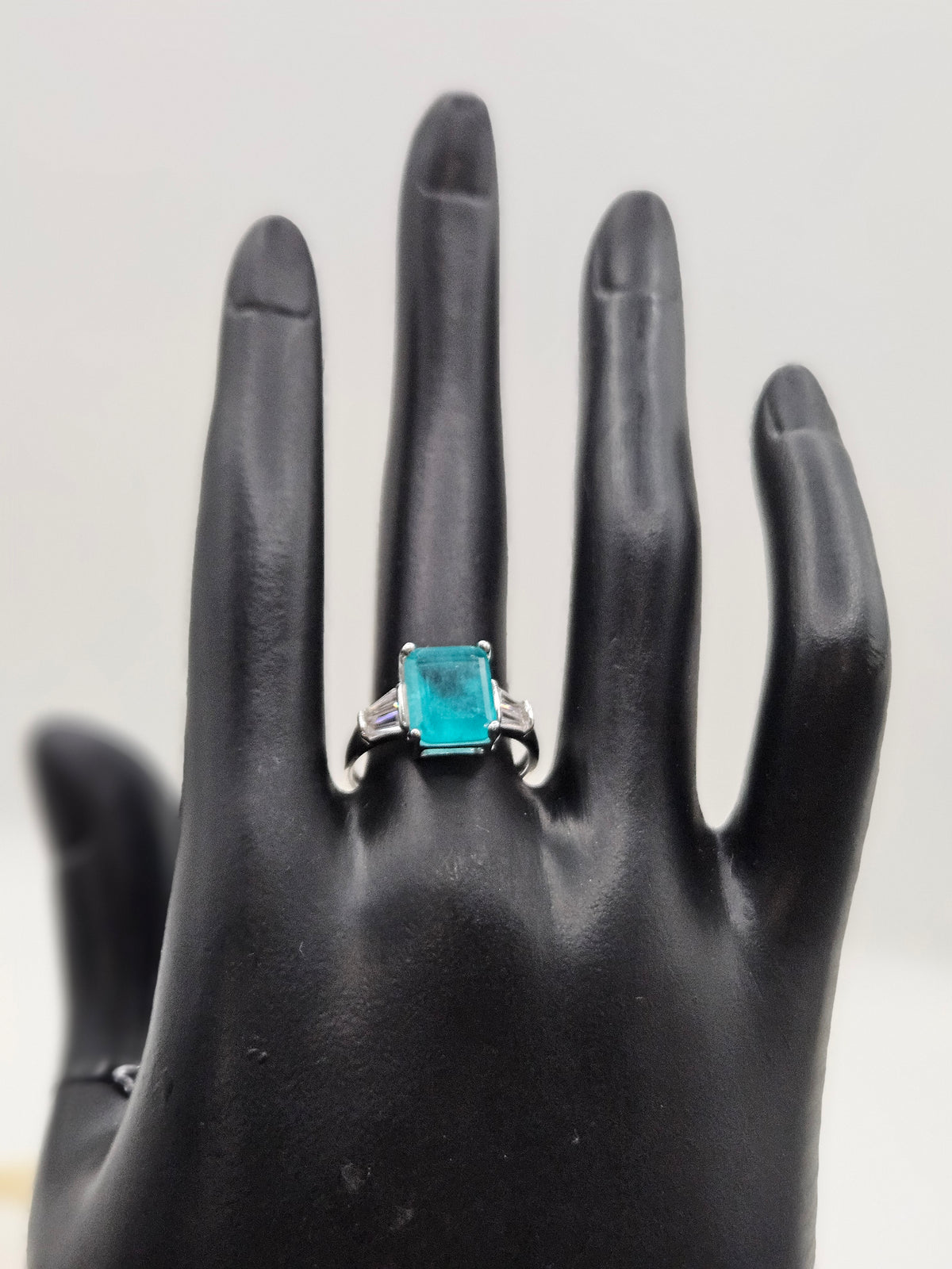 SILVER CZ STUDDED RING (Copy) (Copy)