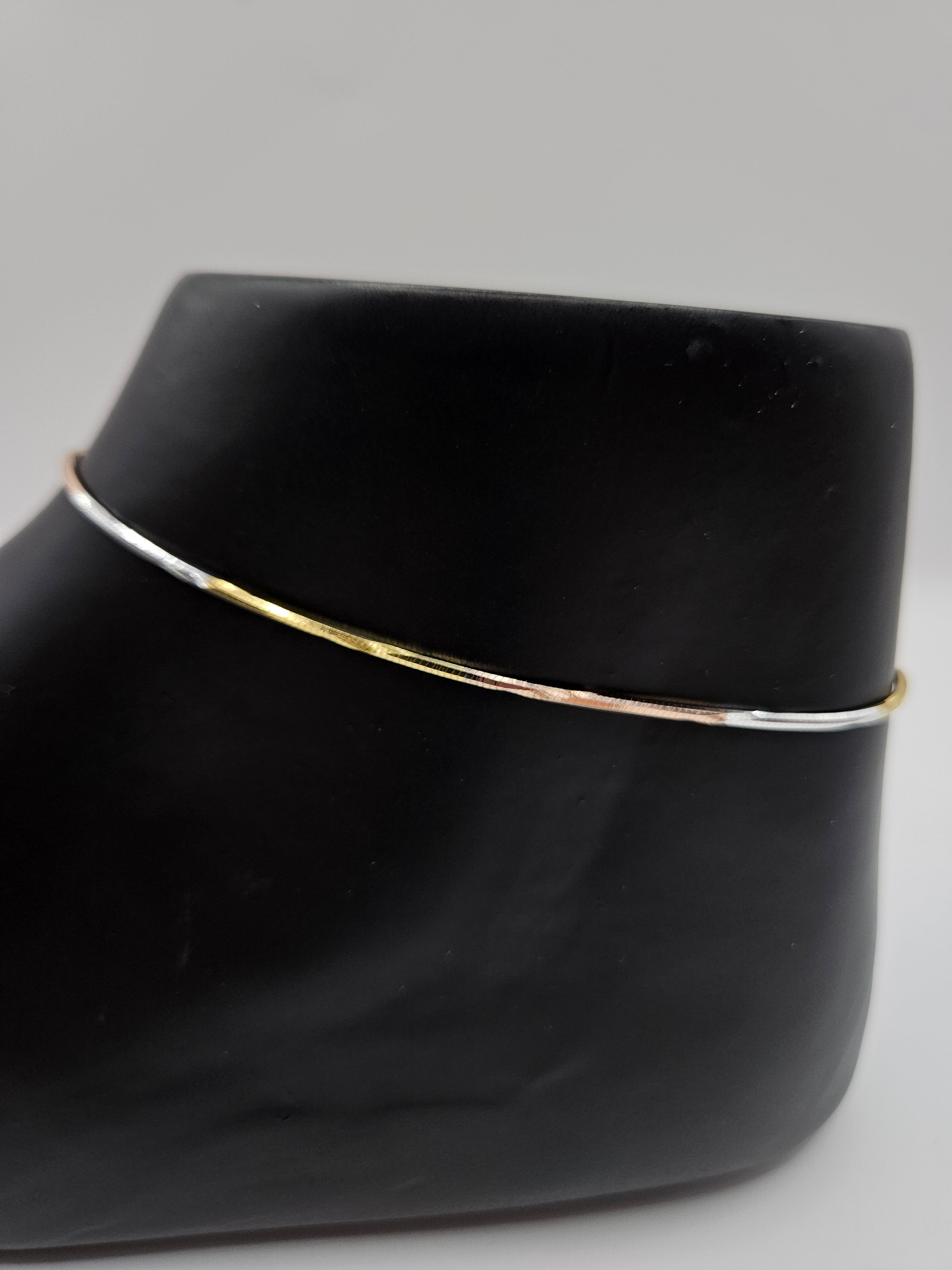 GOLD PLATED SILVER ANKLETS