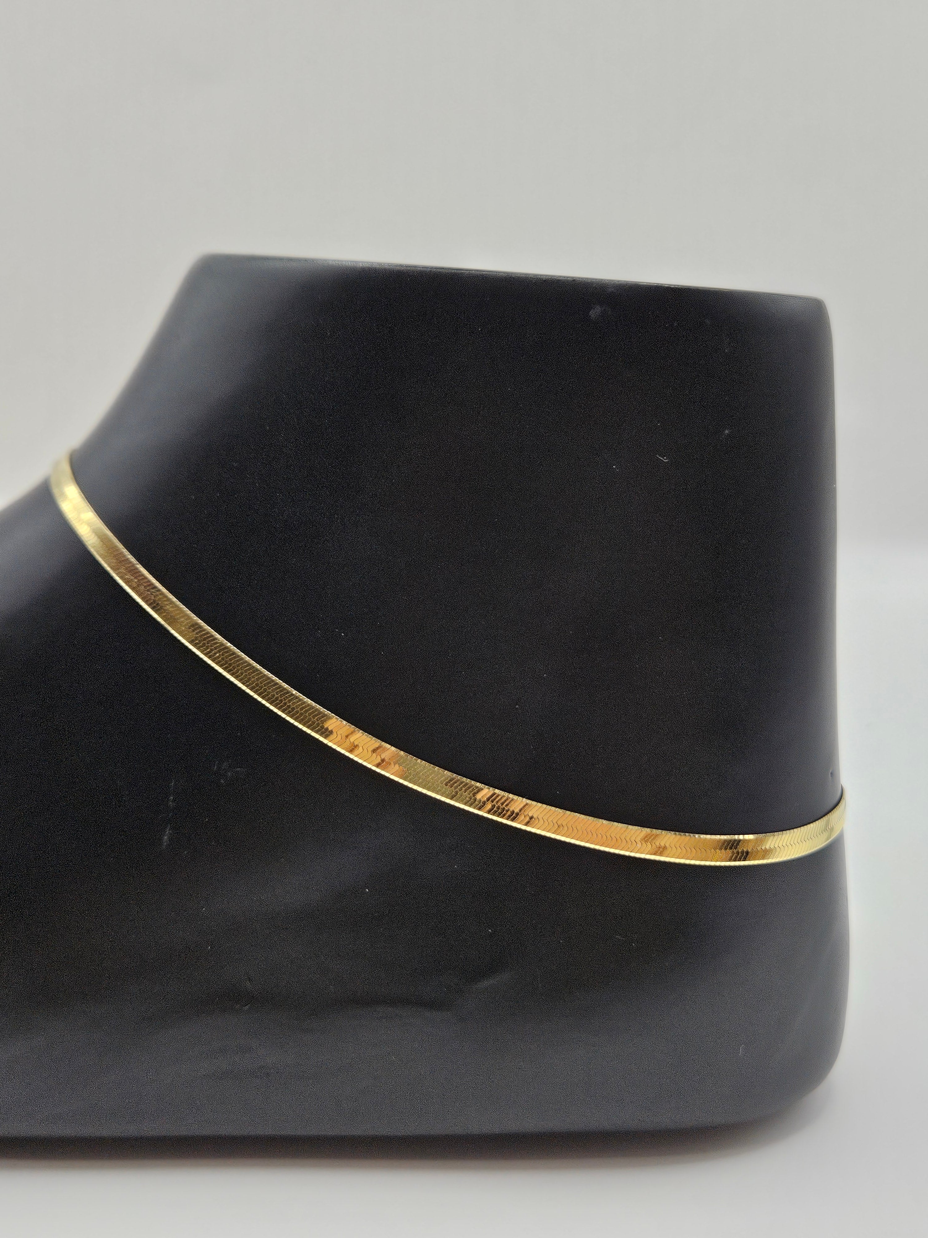 GOLD PLATED SILVER ANKLETS