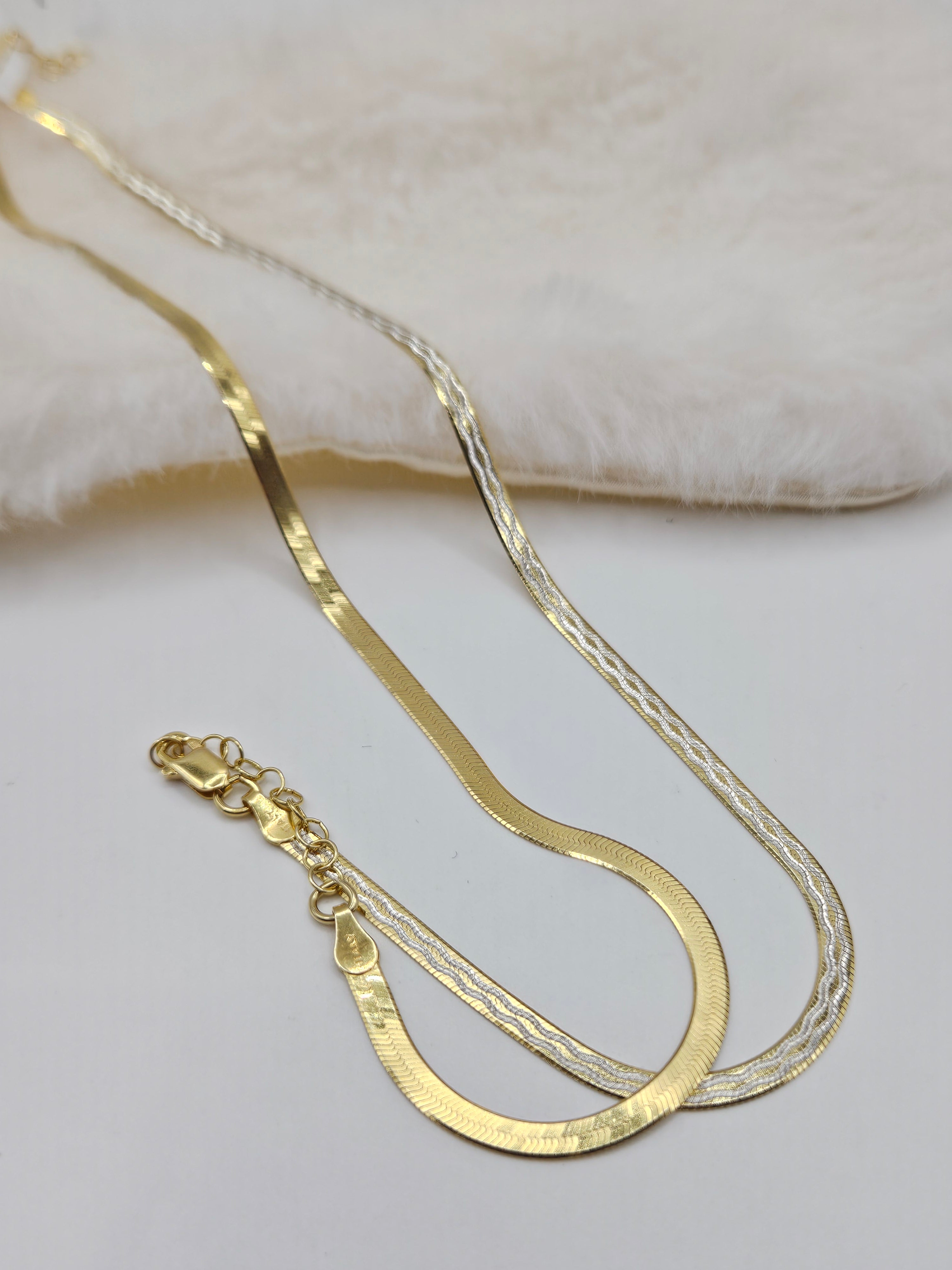 GOLD PLATED SILVER ANKLETS