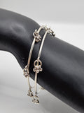 SILVER BANGLES