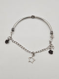 SILVER STATEMENT BRACELET