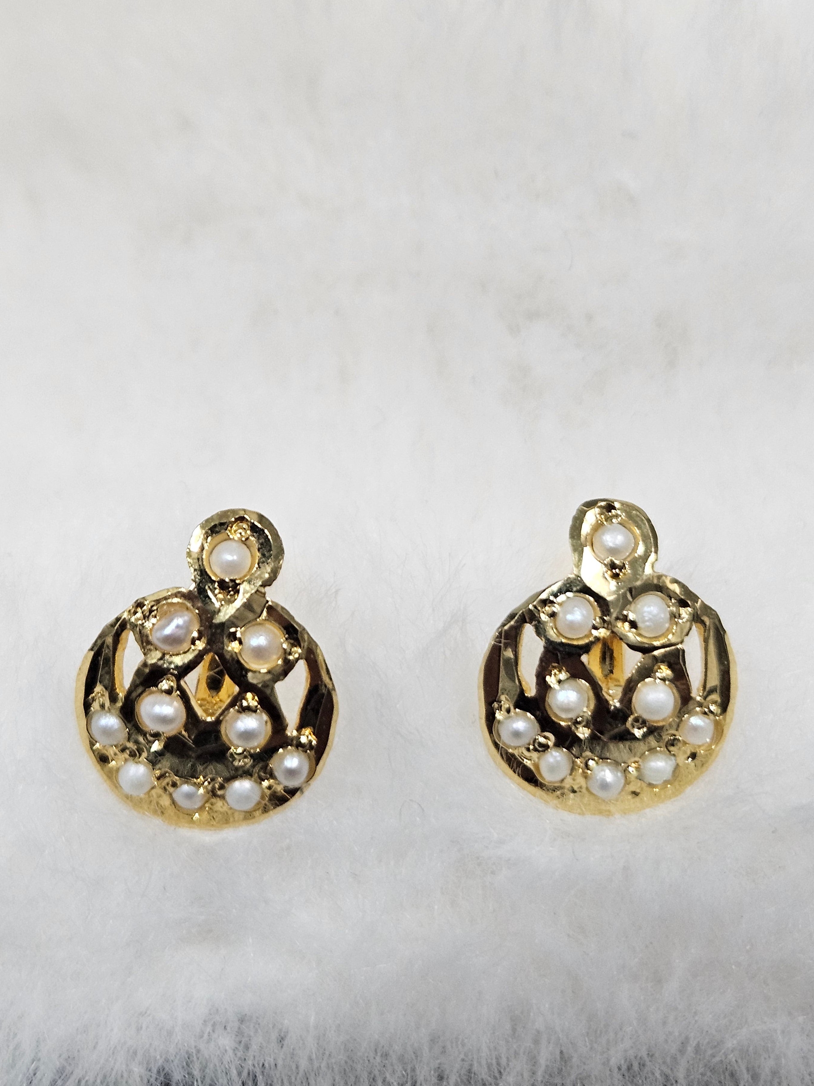 SILVER GOLD PLATED STUDS