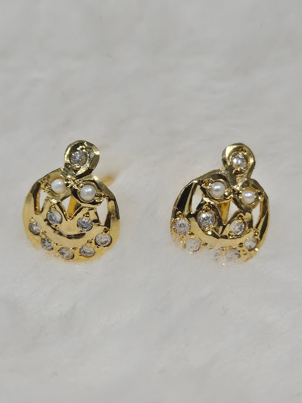 SILVER GOLD PLATED STUDS