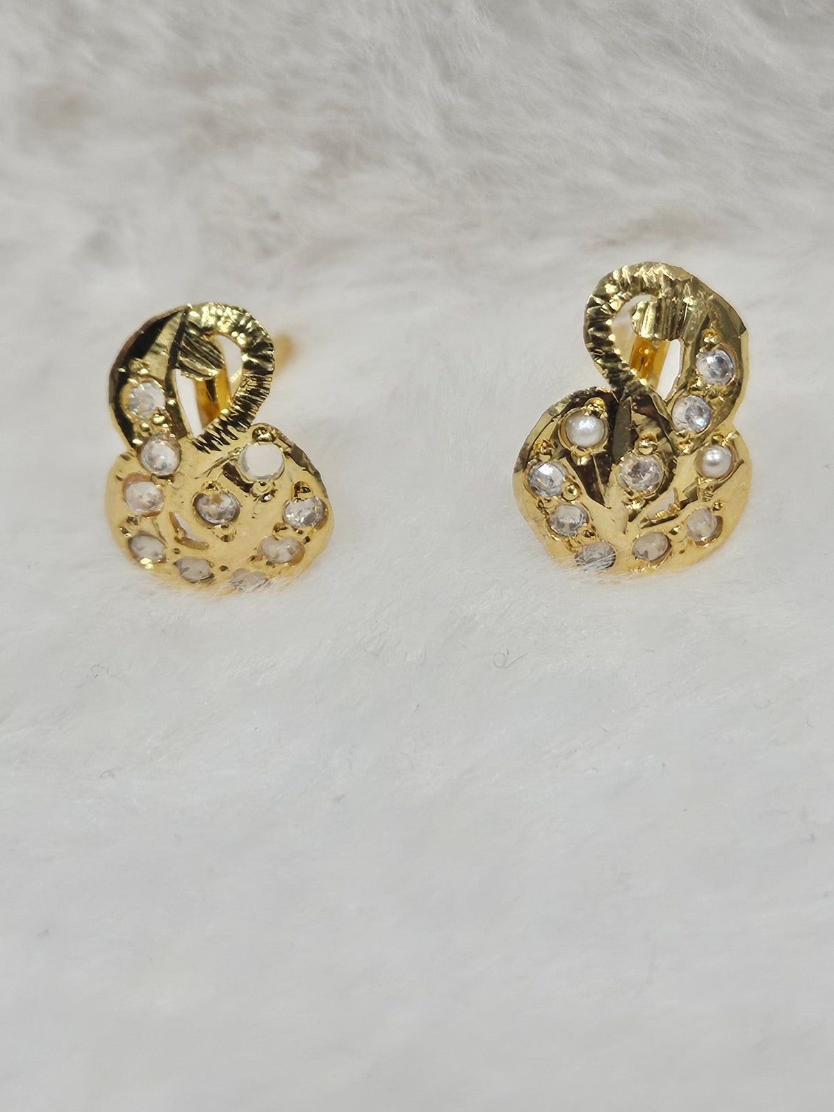 SILVER GOLD PLATED STUDS