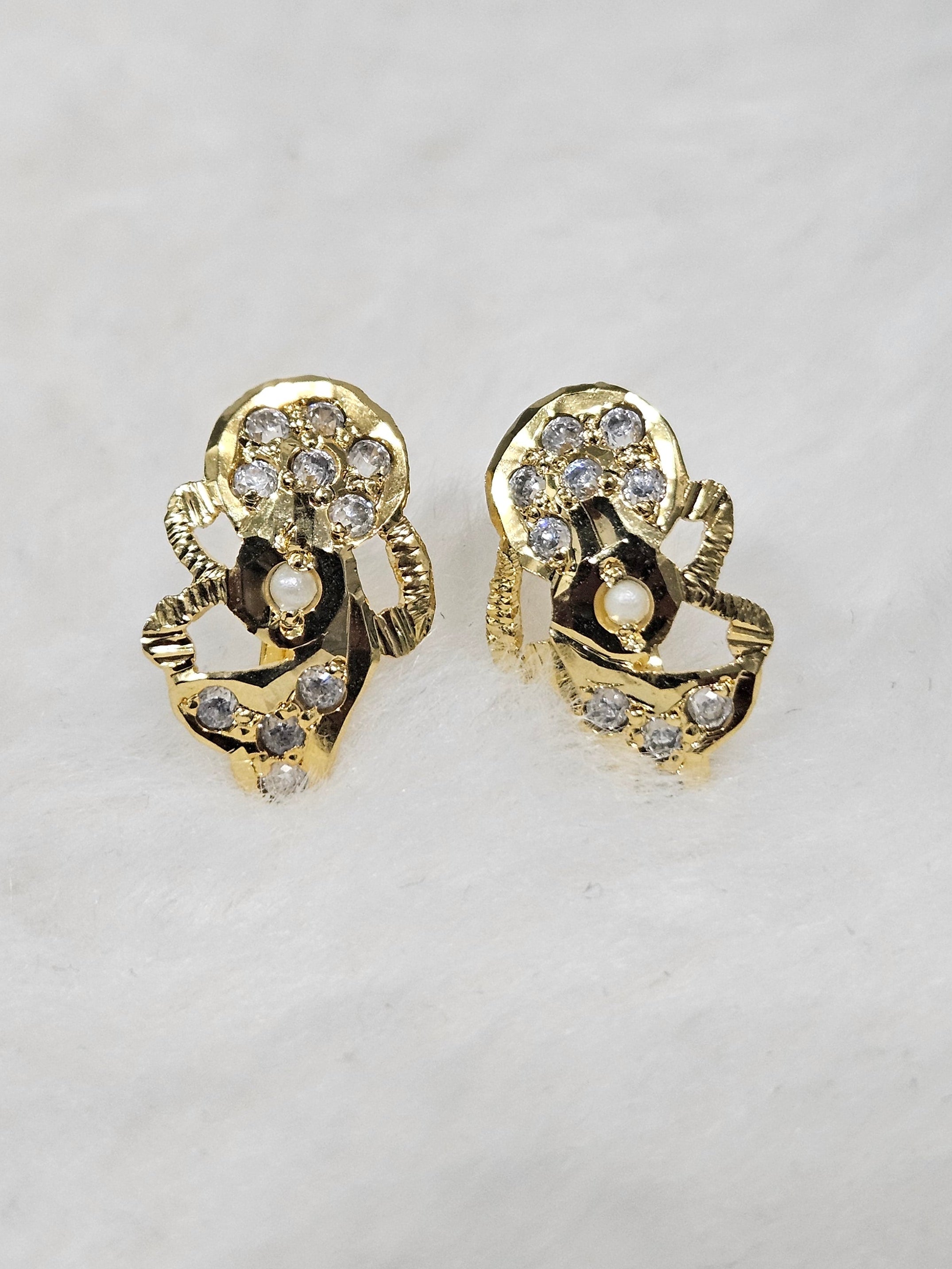 SILVER GOLD PLATED STUDS