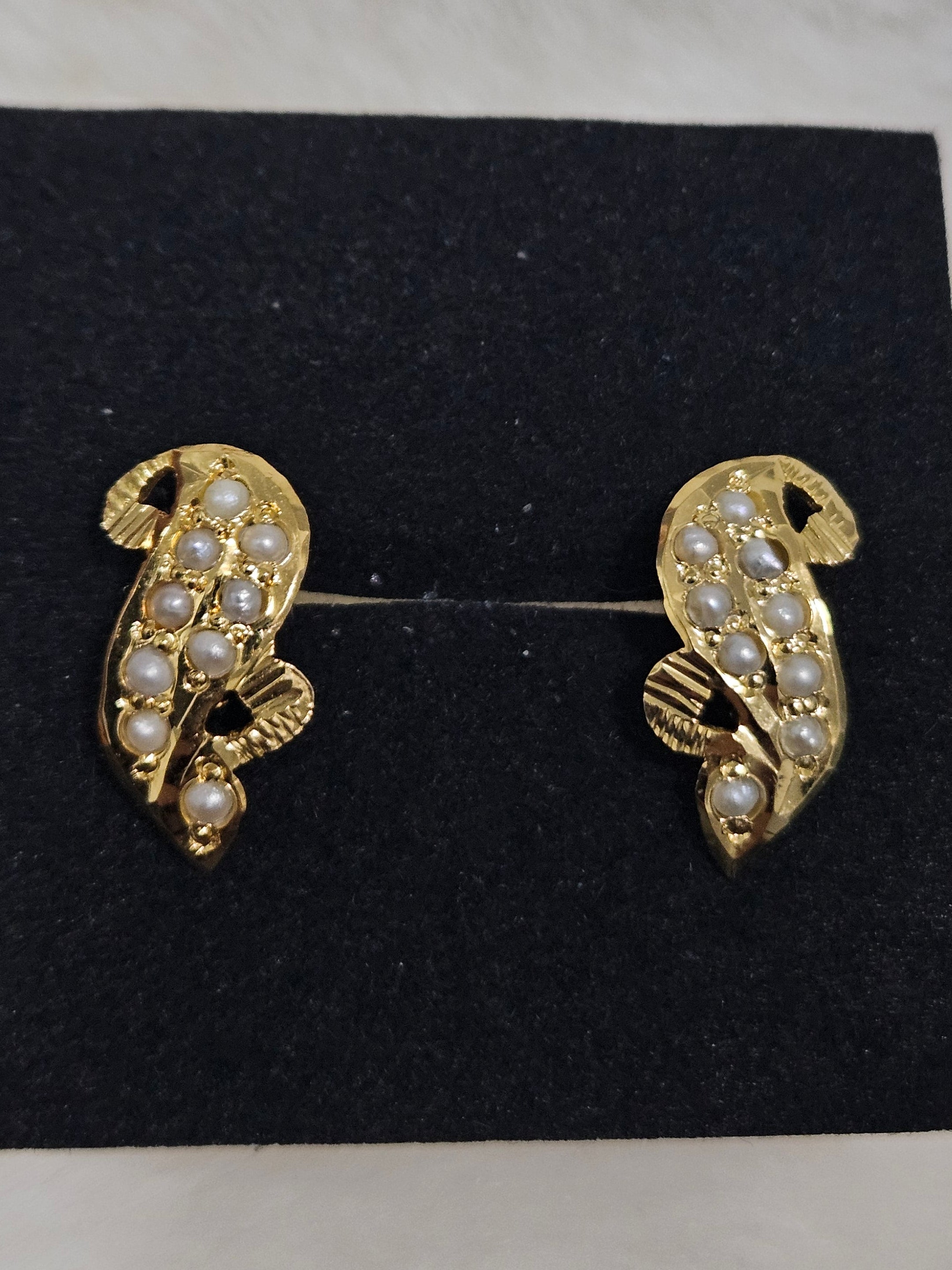 SILVER GOLD PLATED STUDS