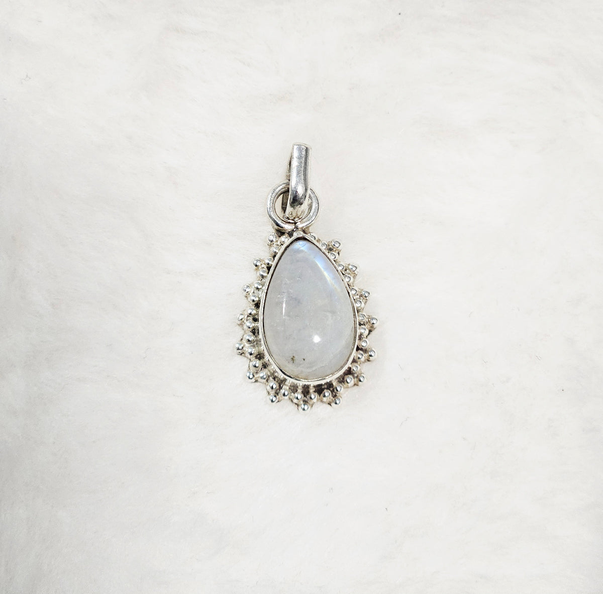 SILVER MOONSTONE PENDANTS