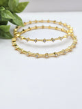 GOLD PLATED BANGLES SIZE-2.2