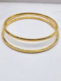 GOLD PLATED BANGLES SIZE-2.4, 2.6,2.8