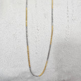 SILVER GOLD PLATED CHAIN