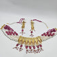 GOLD PLATED SILVER NECKLACE SET
