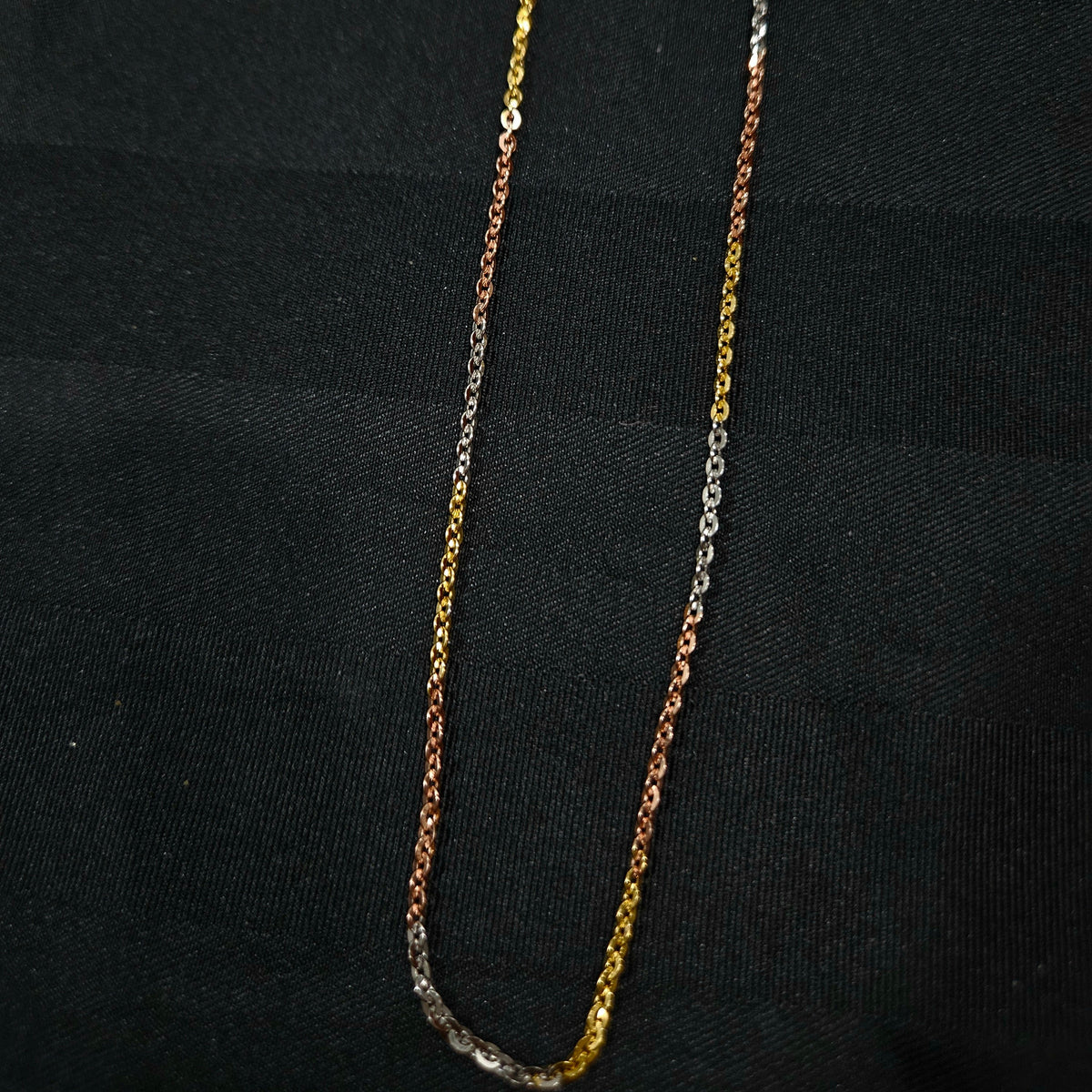 SILVER GOLD PLATED CHAIN