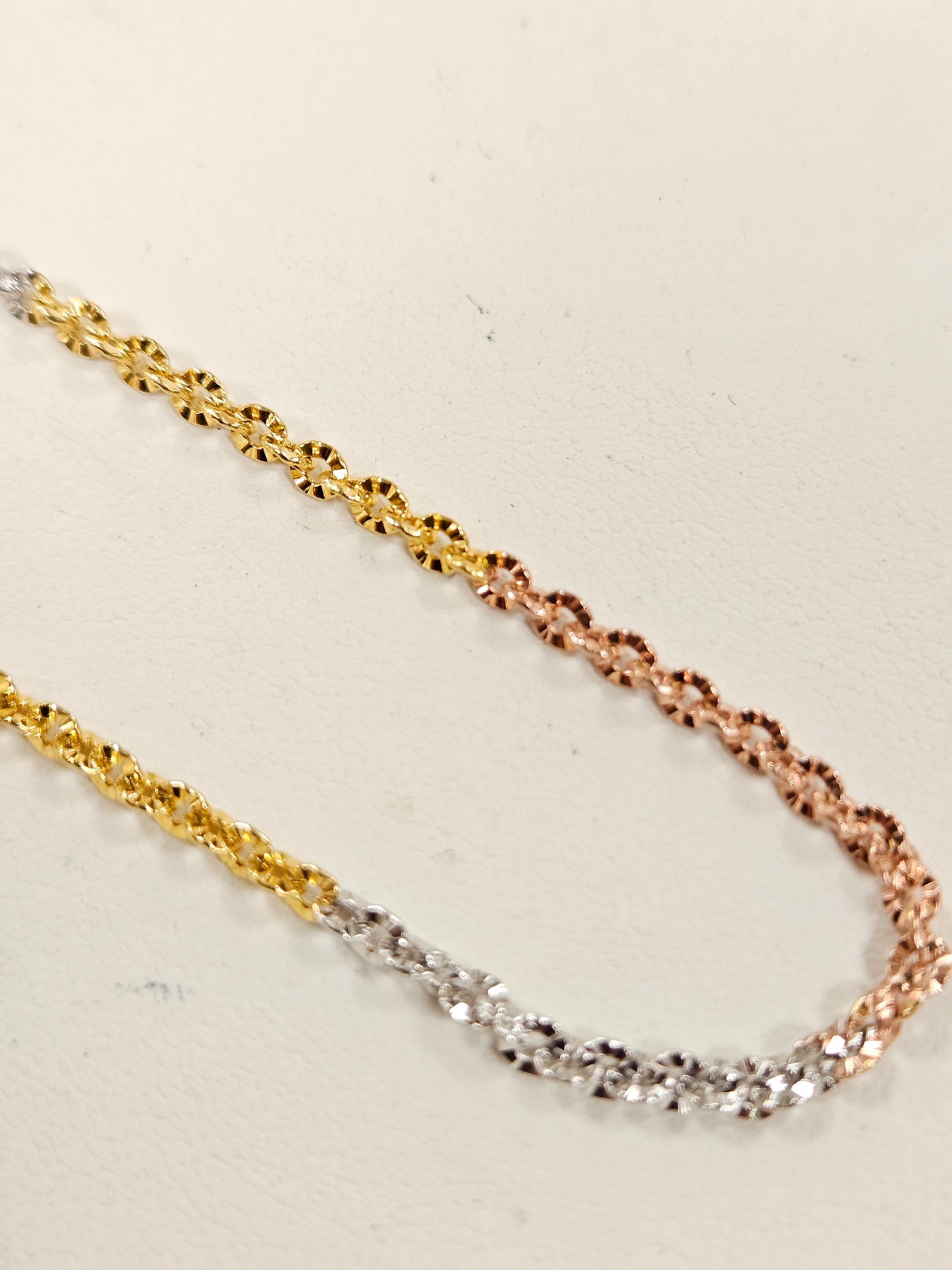 SILVER GOLD PLATED CHAIN