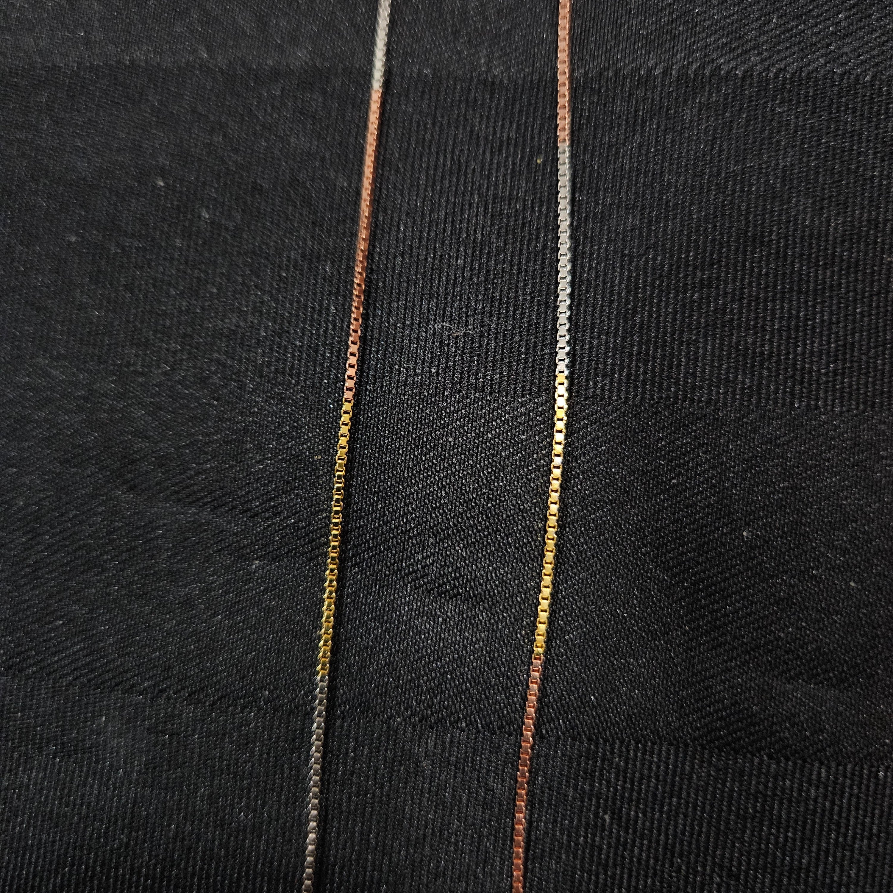 SILVER GOLD PLATED CHAIN