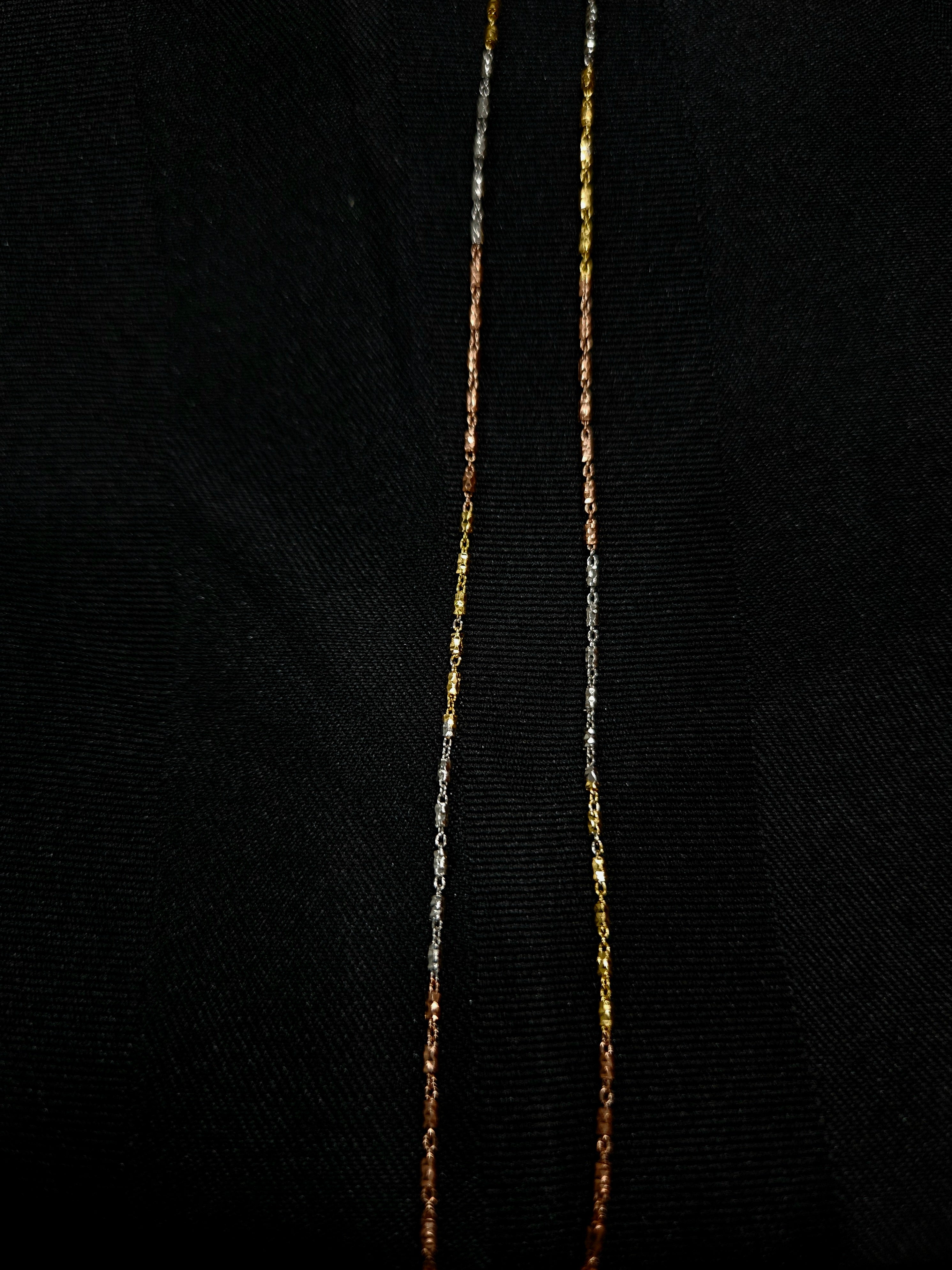 SILVER GOLD PLATED CHAIN