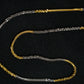 SILVER GOLD PLATED CHAIN