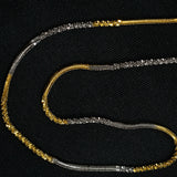SILVER GOLD PLATED CHAIN