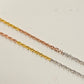 SILVER GOLD PLATED CHAIN