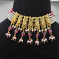 GOLD PLATED SILVER NECKLACE SET