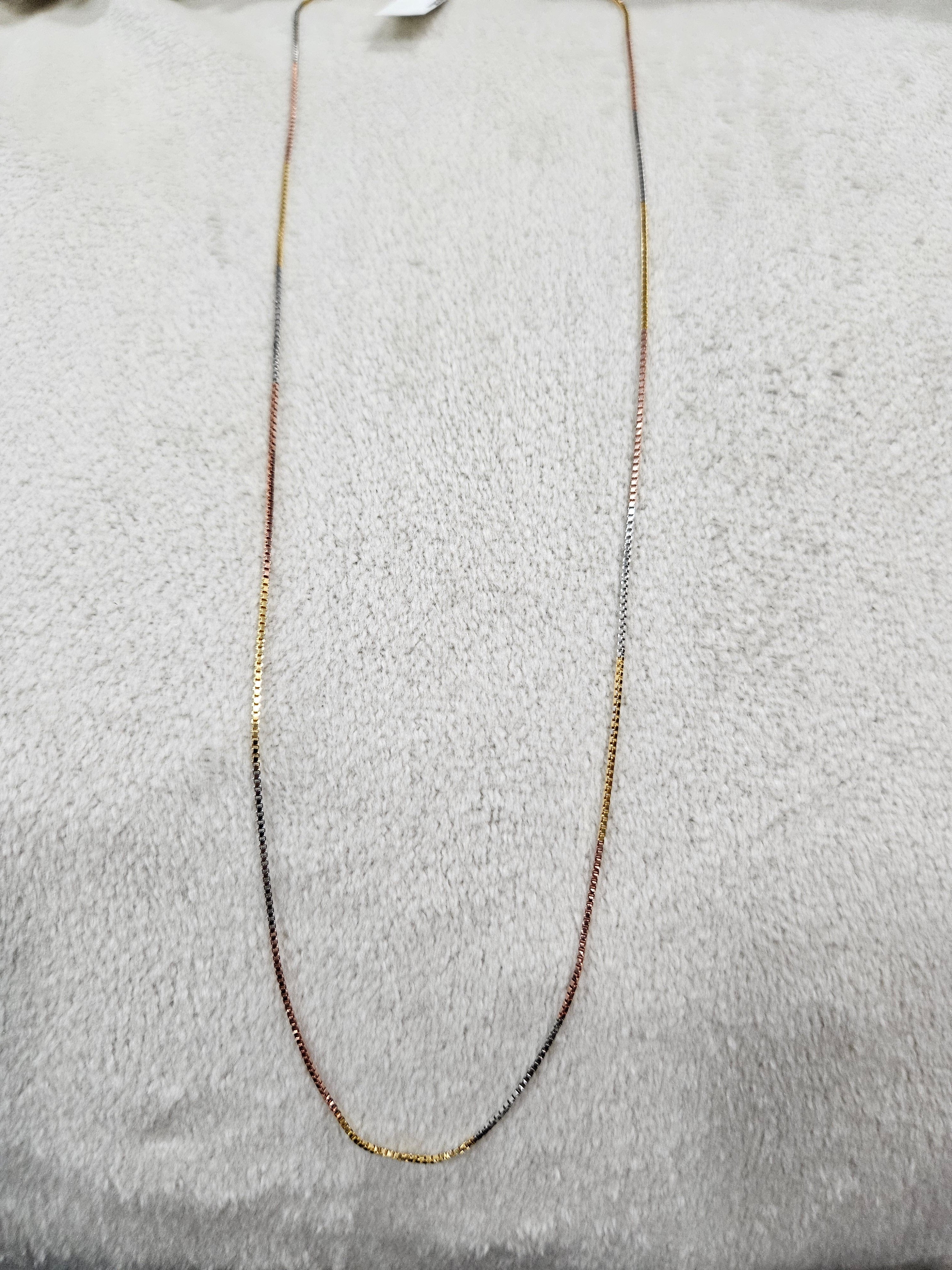 SILVER GOLD PLATED CHAIN