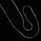 SILVER GOLD PLATED CHAIN