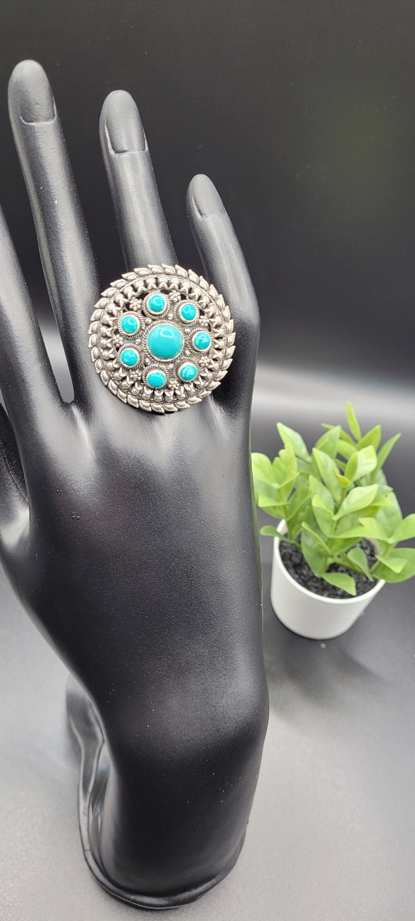 STATEMENT STONE RING