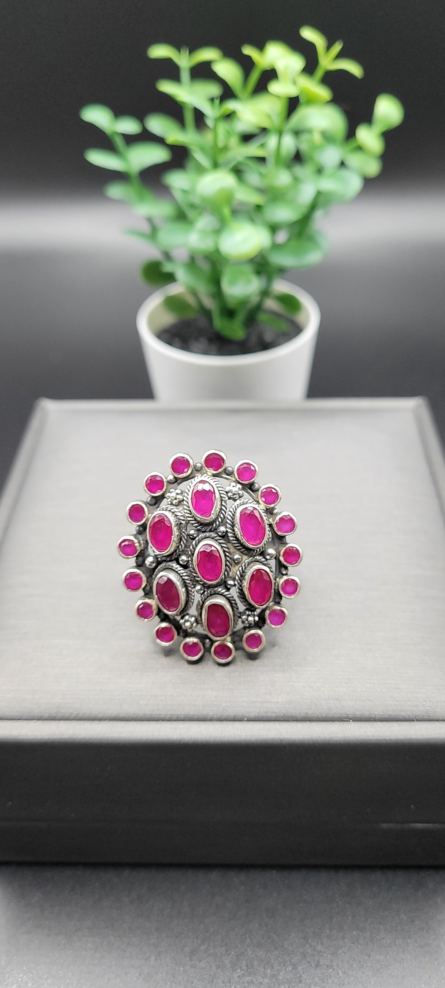 STATEMENT STONE RING