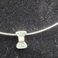 SILVER PENDANT & HASLI STRING