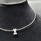 SILVER PENDANT & HASLI STRING