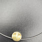 SILVER PENDANT & HASLI STRING