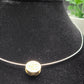 SILVER PENDANT & HASLI STRING