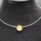 SILVER PENDANT & HASLI STRING
