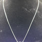 SILVER PENDANT & CHAIN