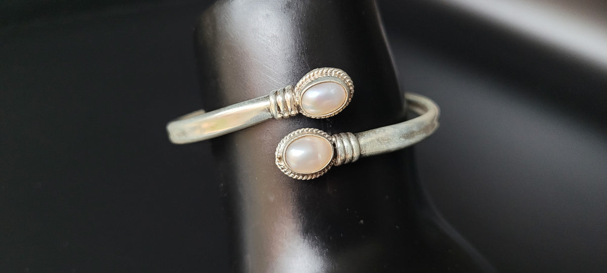 OXIDISED OVAL BRACELET/KADA