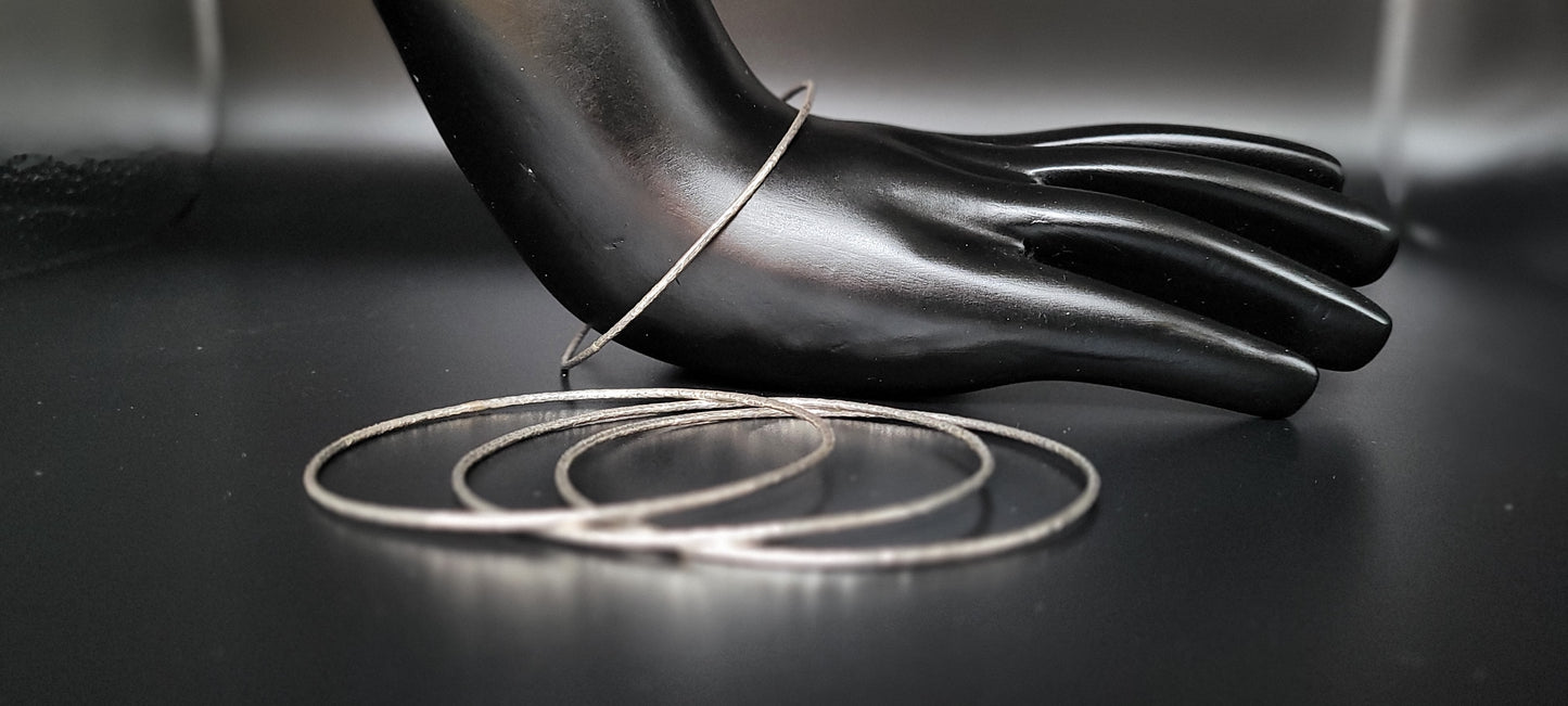 OXIDISED SILVER BANGLES