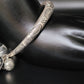 OXIDISED SILVER HANGING KADA/BRACELET